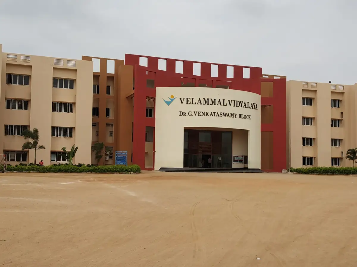 Velammal Vidyalaya completed project